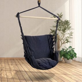 Brazil grafit függőágy párnával