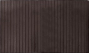 vidaXL négyszögletű sötétbarna bambusz szőnyeg 60 x 100 cm