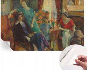 Öntapadós tapéta 3D fali furnér Klasszikus elegancia 416x254 cm