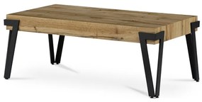 Dohányzóasztal 112 × 62 × 43 cm MDF vadtölgy AHG-263 OAK