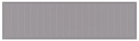 Kerti Asztal Világosszürke 350x100x73 cm Poly Rattan