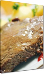 Våszonkép 70x100 Steak zöldségekkel