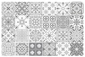Gythio dekoratív matrica szett, 24 darab, 20 x 20 cm - Ambiance