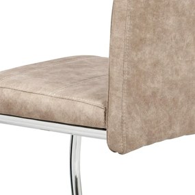 Bézs Szövet Étkezőszék. HC-483 CRM3