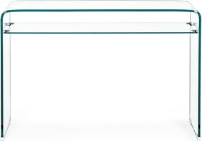 Üveg konzolasztal 35x110 cm Iride – Bizzotto