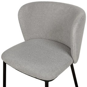 Étkezőszék készlet 2 db.  Minik (szürke boucle). 1081422