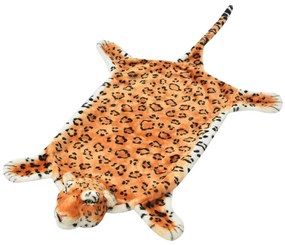 barna plüss leopárd szőnyeg 139 cm
