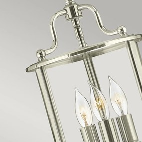 Elstead Lighting GENTRY HK-GENTRY-P-S-PN Függőlámpa 3x60W/E14
