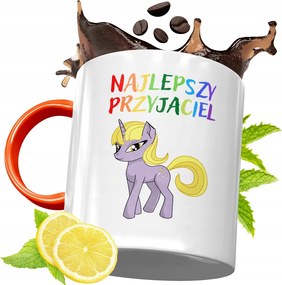 Narancssárga Bögre Gyerekeknek Gyereknapra, fényképes nyomattal