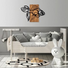 Fém fali dekoráció, 58×80 cm – MA-306