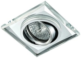 Prezent ELEGANT GLASS MOVABLE 71052 Beépíthető spotlámpa 1x50W/GU10 IP20