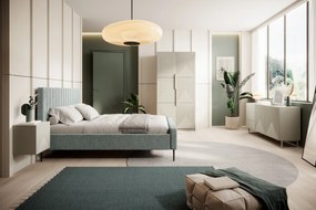 Asha komód 167 cm kétajtós fiókos - kasmír / kasmír lábazat