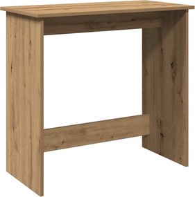vidaXL kézműves tölgy színű szerelt fa íróasztal 80 x 40 x 75 cm