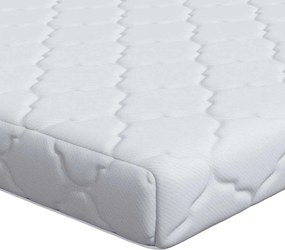 vidaXL Matrac Fehér 80 x 200 cm Jacquard szövet