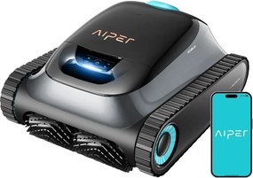 Aiper Scuba S1 akkumulátoros medencetisztító robot, 150 m2, 265 l/perc, szűrőkosár: 3,5 l