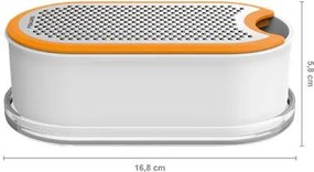 Konyhai reszelő, tárolóval, FISKARS Functional Form (IF1019530)