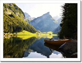 Poszterek keretben 40x30 Hegyi tó