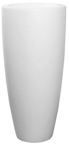 Květináč Dax, barva matná bílá, více velikostí - PotteryPots méret: XL - 100 cm, ⌀ 47 cm