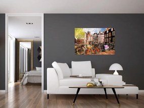 Kép - Amsterdam (90x60 cm)