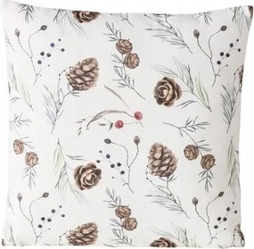 Dekorációs Párna Nappaliba Téli Minta Télre Karácsonyra 45 x 45