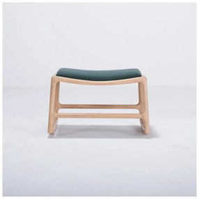 Dedo tölgyfa zsámoly zöld szövet ülőrésszel - Gazzda