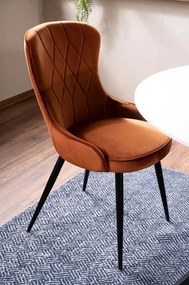 Lotus Velvet étkezőszék fahéj