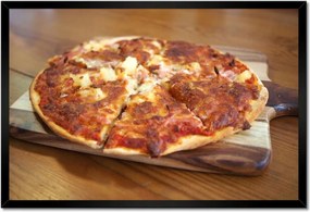 Poszterek keretben 60x40 Egyszerű pizza