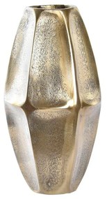 Modern geometrikus antikolt arany színű váza 31 cm