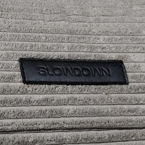 Mustársárga kordbársony gyerek babzsákfotel Cocoon 100 – SLOWDOWN