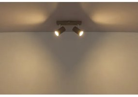 Globo 57911-2SA - ROBBY spotlámpa 2xGU10/35W/230V