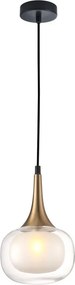 ITALUX PND-99709-1-BRO-CL KONILA Egyágú Függesztett Lámpa Fém G9 IP20
