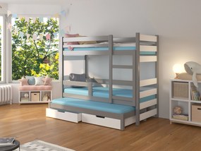 Emeletes gyerekágy  180x75 cm. Akció -17%. 1052306