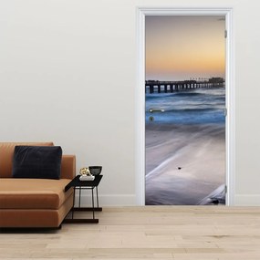 Fotótapéta ajtóra - Namíbia kikötője (95x205cm)