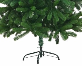 Mű karácsonyfa LED -es lámpákkal Zöld 180 cm PE
