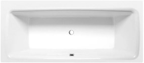 Polysan Kvadra slip téglalap alakú fürdőkád 170x80 cm fehér 18611S