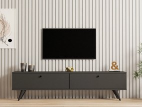 TV asztal/szekrény Tamoku (antracit) . Akció -20%. 1095126