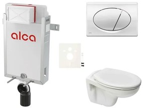 Fali WC szett Alca befalazáshoz + Ceramia S-Line Pro WC SIKOAP2