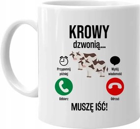 Tehén Bögre Csengő Ajándék Tehéntenyésztőnek