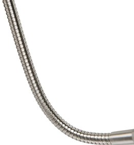 Modern fali lámpa acélból, rugalmas karral - Brescia Combi