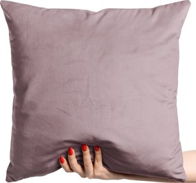 Párnahuzat velúr Velúr 45x45 Púder Rózsaszín 45cm Soovi Home
