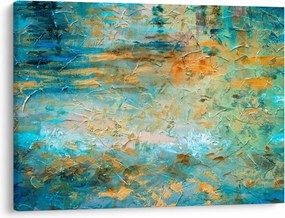 A kék absztrakció képe (70x50 cm)