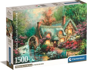 Vidéki táj Countryside 1500 db-os Compact puzzle Clementoni