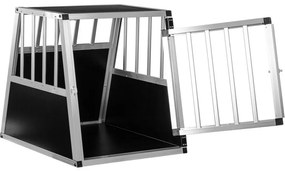 Kutyaszállító box aluminium 54 × 69 × 60 cm M