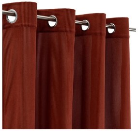 Terrakotta színű kordbársony függöny 140x260 cm Merely – Casa Selección