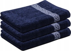 Greek törölköző, sötétkék