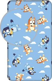 Bluey Clouds gumis lepedő 90x200 cm