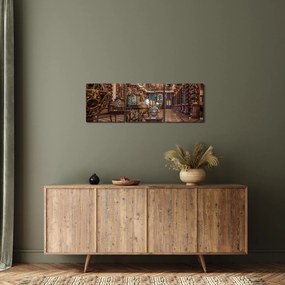 Kép - Prága Clementinum (órával) (90x30 cm)