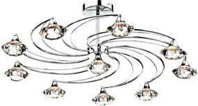 Dar Lighting LUTHER LUT2350 Plafonlámpa 10x40W/G9