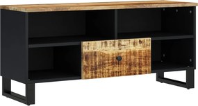 vidaXL tömör mangófa és szerelt fa TV-szekrény 100 x 33 x 46 cm
