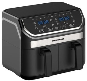 Heinner HAF-KDB1700BK - Duális forrólevegős fritőz 8,5 l 1700W/230V fekete